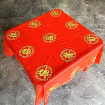 Fantasy tablecloth tablecloth round table square banquet wedding celebration rectangular recommend a new material each 60g jinxi 2.2 meters 10 packs 100 sheets