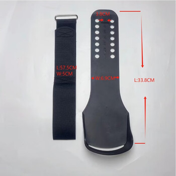 Household rowing machine pedals with straps fitness rowing equipment pedal accessories rowing machine pedal accessories gray