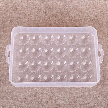 Shantou lincun egg storage box household refrigerator food-grade crisper special egg dumpling box chaos freezer box plastic box transparent base