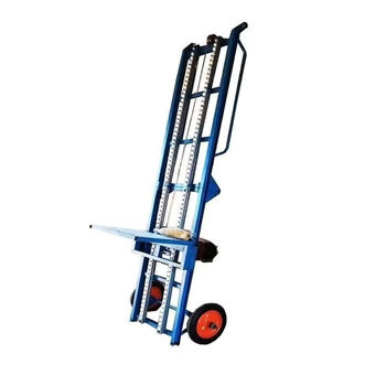 Hanoufei bag elevator foldable loading mechanical creeper vehicle-mounted lifting and loading electric truck loading machine automatic turnover thickened model 4 meters long + lift 3.5 meters 24v vehicle-mounted motor