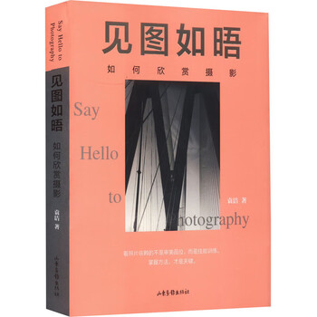 Seeing pictures is like meeting each other. how to appreciate photography. shandong pictorial publishing house. written by yuan jie. hardcover book.