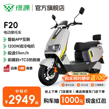 Luyuan store pickup new smart electric motorcycle f20 high power long range high speed electric motorcycle scooter takeaway car go to the store to choose the color