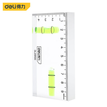 Sanqihu dl200 transparent acrylic mini level dl291100 level 100mm (transparent acrylic) transparent