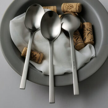 Complete new product minimalist and practical 18-10 stainless steel spoon home dining spoon rice spoon soup spoon 1 spoon