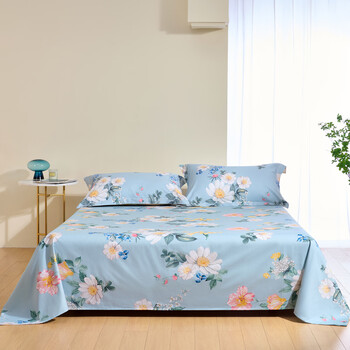 Mercury home textile bed sheet single piece, same style at offline counters dh
