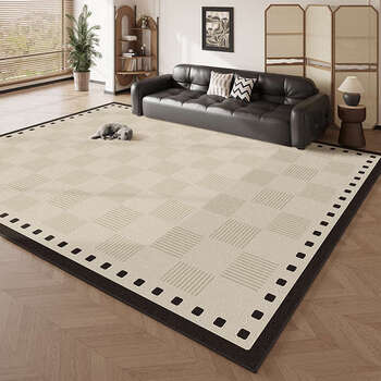 Yusenyi high-end living room carpet, household anti-slip dirty mat, bedroom anti-cat scratch, water-absorbent and dirty, no-wash secret realm 200x300cm 4-person or u-shaped sofa universal store manager recommended hot