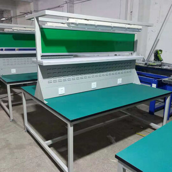 Multifunctional assembly line operation packaging computer repair workbench in the electronics factory production workshop 1800*1500*800