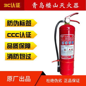 Qingdao longhail brand 4 kg dry powder fire extinguisher, home warehouse vehicle-mounted loushan fire extinguisher, new national standard 1kg dry powder fire extinguisher