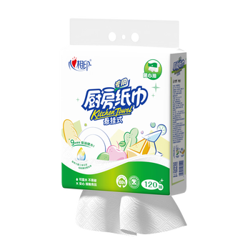 Xinxiangyin kitchen paper hanging paper 120 pieces, 2 layers, 240 sheets*1 pack