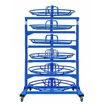 Hydraulic oil pipe rack, hose rack, high pressure oil pipe tray, pipe rack, six-layer rotatable rotating iron plate, removable, non-standard custom model