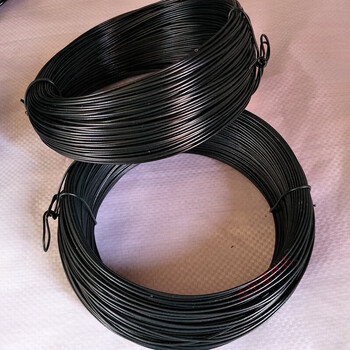 Black iron wire 1.2mm coated iron wire rubber-coated wire binding tape 50 meters wire binding wire galvanized plastic-coated iron wire black inner 0.7 plastic 1.1mm 50 meters 1 reel