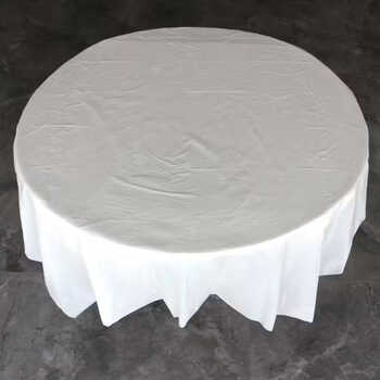 Fantasy tablecloth tablecloth red plaid square round table can be used in hotels and hotels 10 pieces pure white 1.6 1.6 meters 10 pieces/bag