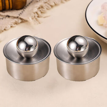 Yong huan pressed dumpling wrap dumpling pastry rolling ball dumpling pressing mold stainless steel press 2 sets free ball non-stick skin