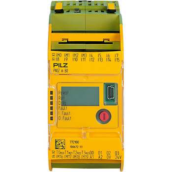 Pilz small safety controller 772100 8di4do expansion module 772142 small controller_mb0_order number 772100