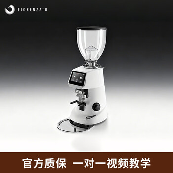 Fiorenzato f64e electric quantitative coffee grinder commercial italian professional grinder f64e white