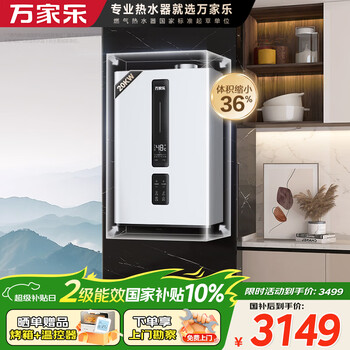 Macro small volume variable frequency gas wall-mounted boiler natural gas low noise constant temperature wifi intelligent control floor heating heating boiler water heater intelligent segmented combustion l1pb20-18r1