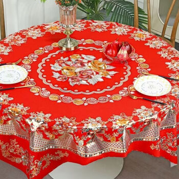 Fantasy round table tablecloth disposable round tablecloth large round tablecloth tablecloth 150x150 square