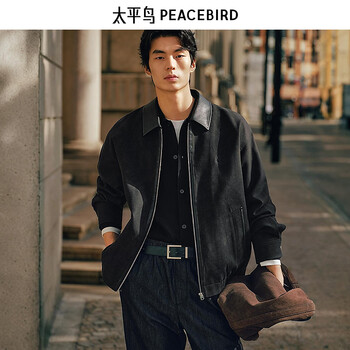 Peacebird men's jacket babcg110j black first batch xl