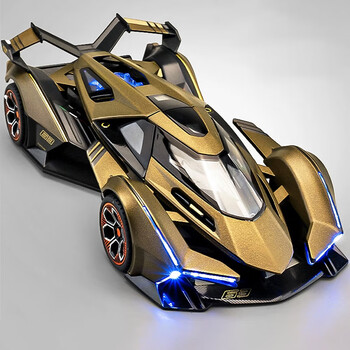 Famous toys lamborghini v12 sports car model simulation alloy car model ornaments car toy boy gift