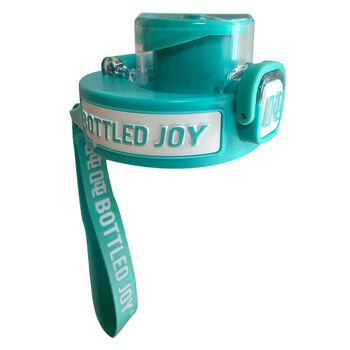 Ton ton bucket plastic cup warm ton ton thermal kettle original cup lid hand rope straw double drinking lid accessories warm ton ton double drinking lid blue