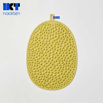 Naokten durian acupressure board super jogging foot massage pad to relax the meridians and activate the meridians indoor in situ running toe pressure board green durian (60*40cm)