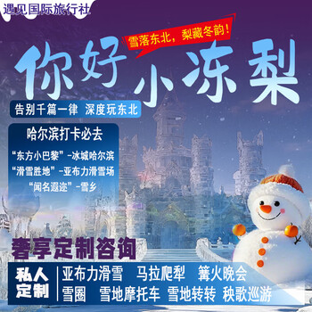 2-12 people family tour group northeast travel harbin xuexiang customized tour hayaxue/xuexiang/jingbo lake/changbai mountain multi-person group tour exclusive driver team travel agency 5 days and 4 nights customized tour consult customer service