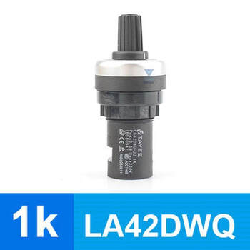 Shanghai inverter 1k2k5k50k potentiometer 10k with knob switch la42dwq-22 precision 100k 1k