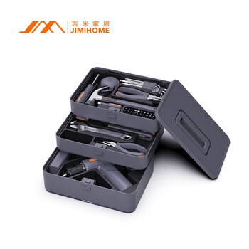 Jimmy home x3-abc toolbox home set multifunctional hardware repair combination complete electric drill set jimmy box x3-abc
