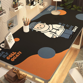 Pupan cartoon desk mat children's learning desk mat waterproof and oil-proof washable wipeable student desk mat up american oday width 70x120cm long