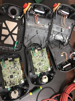 Maintenance area abb teaching pendant dsqc679/678 professional repair motherboard screen rocker, etc. welcome to consult