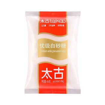Taikoo premium white sugar 454g table sugar white sugar kitchen sugar table sugar fine sugar baking household