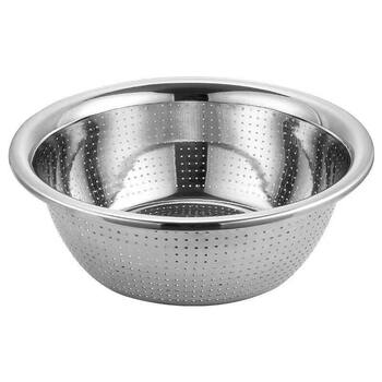 Tuojin imported quality food-grade stainless steel basin from japan 316l vegetable basin drainage basket basin home kitchen drainage basin large single 27cm drain basin