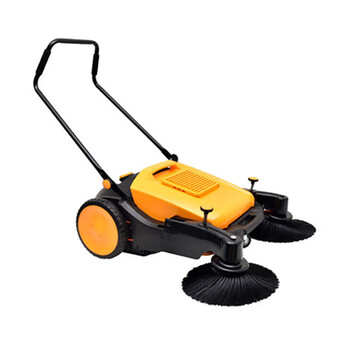 Hand push industrial sweeper factory workshop for property breeding farm warehouse electric sweeper sweeper dust 980 type 55 liter skylight model