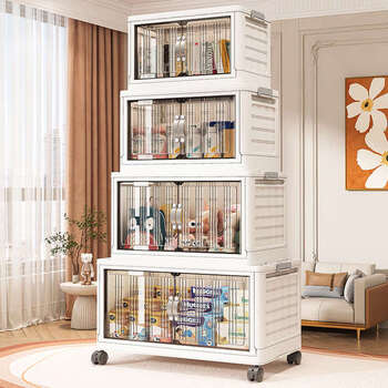 Yusenyi storage cabinet folding storage box home living room cabinet storage cabinet organizing box kitchen snack cabinet storage cabinet width 65x depth 38x height 32 one floor