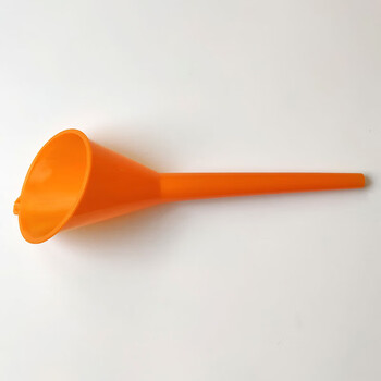 Tuojin hands-free refueling funnel, gasoline and oil funnel, water pipe hose, plastic glue, long mouth funnel, kitchen funnel, small size, 1 long mouth, thickened version
