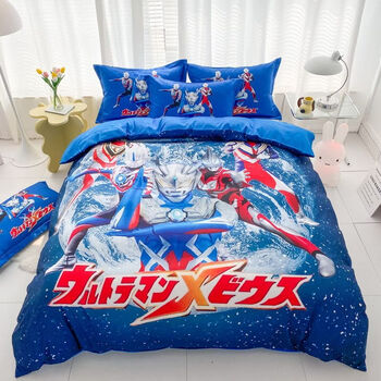 Fantasy zero ultra four-piece boy's sheet quilt cover bedding ultra guard 100 pure cotton free pillow sheet style 1.8m bed sheet style four-piece set suitable for 200x23