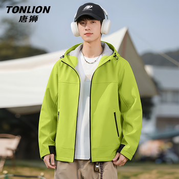 Tonlion winter men's jacket is rainproof, warm, casual, versatile and versatile for teenagers, korean style velvet simple loose jacket
