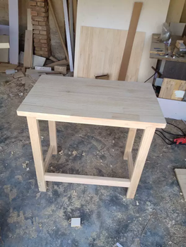 Yusenyi solid wood computer desk children's study desk writing desk simple small office wooden desk student family table solid wood unpainted single table 60x40x75cm