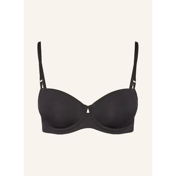 Calvin klein women's bra push-up seamless black thin daily commuting bra simple black one size | 70b