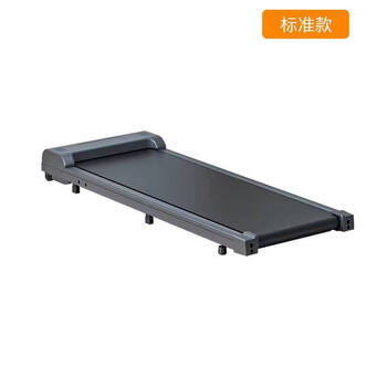 Pacing bear treadmill home model small indoor uphill walking machine folding home silent walking machine fitness equipment black - flat model - six-wheel drive shock absorption lifetime free lubricating oil 1-6km_