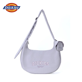 Dickies crossbody bag classic american campus large capacity commuting business trip short trip girls handbag purple