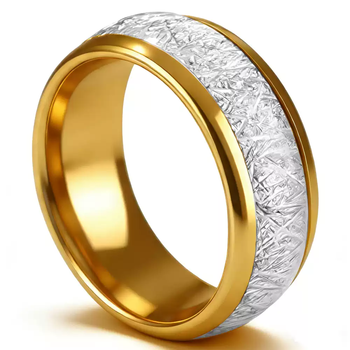 He jiagong t5577 gold and silver ceramic ring is used to copy the 125k community access control elevator i smart t4100 card, bright yellow no. 6