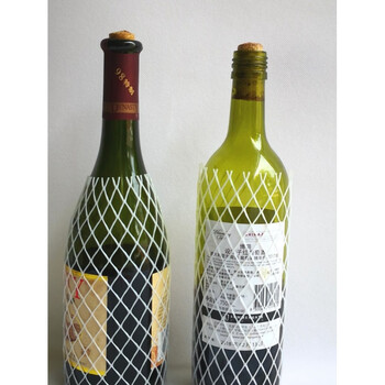 He jiagong wine bottle protection net workpiece steel bottle wine bottle plastic protection net cover wuhan 10 meters blue diameter 10-15 mm tile 10mm