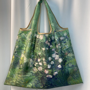 Ye yu folding shopping bag foldable portable waterproof one-shoulder supermarket large-capacity grocery tote bag storage bag load-bearing 24 jin fan green shopping bag