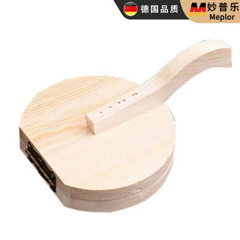 Miaopule solid wood rice dumpling wrapper dumpling wrapper artifact hand-pressed leather plate rice cake dough mold household dumpling making tool solid wood large wrapper artifact