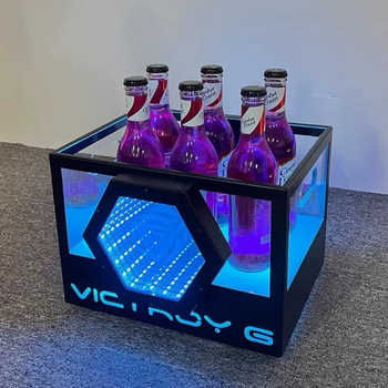 Fantasy bar luminous beer frame nightclub ice bucket luminous champagne bucket 24-piece 12-piece beer frame abyss beer frame