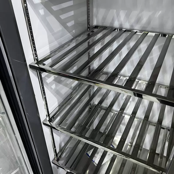 Yusen yiqian order link thickened refrigerator stainless steel partition refrigerated cabinet storage rack container grate shelf shipped within 35 days