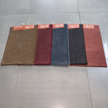 Yusen yi i love life microfiber floor mat water-absorbent anti-ski neil carpet for kitchen balcony mat tingxiang series red 500mm 800mm