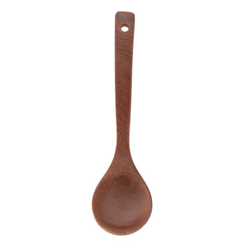 Shantou lincun he shi chicken wing wood pot spatula kitchenutensils kitchen utensils cooking shovel cooking wood spatula chicken wing wood curved handle spoon 24*7.5cm