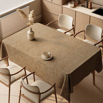 Fantasy tablecloth waterproof and oil-proof coffee table table mat 2025 new tablecloth high-end tablecloth mat danji 150cmx240cm